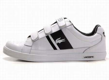 lacoste basket femme solde