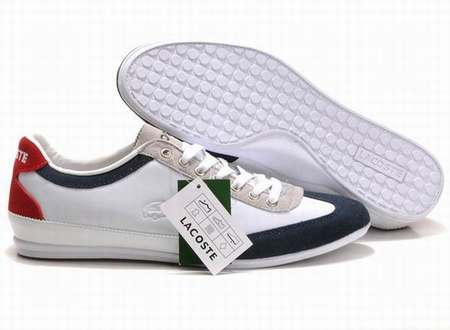 chaussure lacoste sans lacet