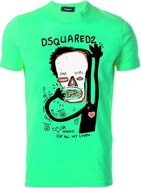 dsquared-shirt-classic,tee-shirt-manche-longue-homme,polo-dsquared-italian-fit-manches-courtes