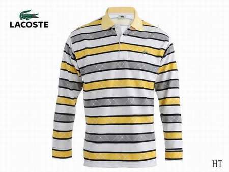 t-shirt-Lacoste-noir-et-or,polos-Lacoste-d-occasion,tee-shirt-Lacoste-homme-rose